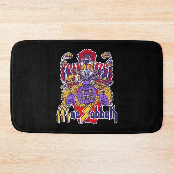 Item preview, Mac Sabbath Heavy Metal Fast Food Mashup designed and sold by  The Midnight Library - Book Lover Gifts & Kindle Accessories.