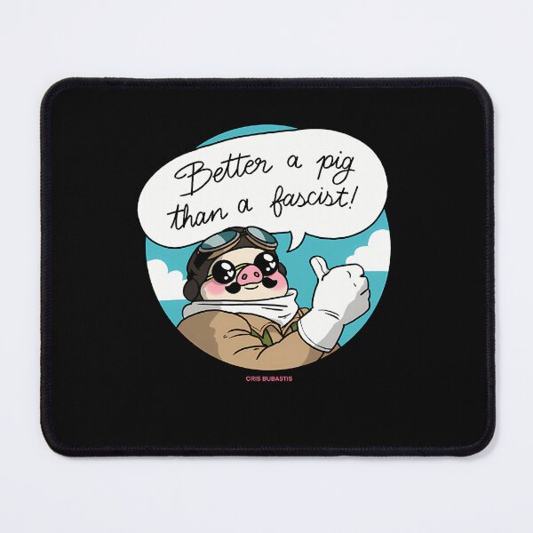 Item preview, Better A Pig Than A Fascist designed and sold by Piece-Of-Art.
