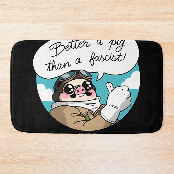 Item preview, Better A Pig Than A Fascist designed and sold by Piece-Of-Art.