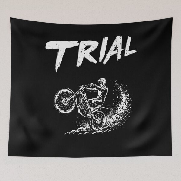 Item preview, Trial Bike Rider Extreme Rocks Obstacle Motorcycle Trials Riders Motorcycle Extreme Acrobatic Motorsport designed and sold by Jt41.