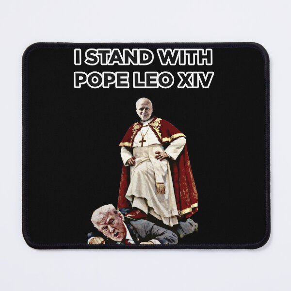 Item preview, I Stand With Pope Leo XIV designed and sold by Cat Haven & Rescue .