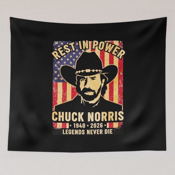 Item preview, Rest In Power Western Legend Patriotic Cowboy Vintage Tribute Design designed and sold by SenanDan.