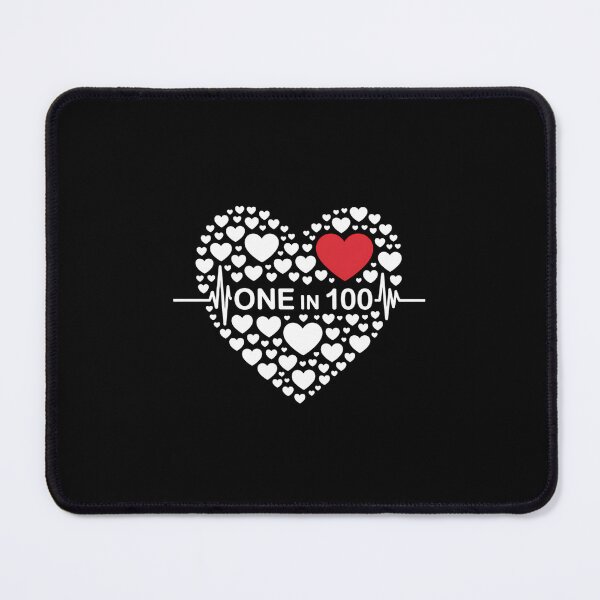 Item preview, One in 100 CHD Warrior Congenital Heart Disease Awareness designed and sold by PunkNation-Arts.