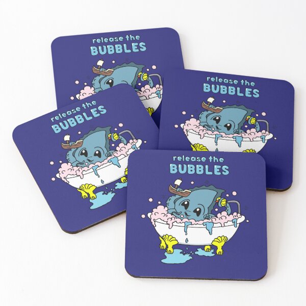 Item preview, Cute Kraken Bubble Bath Funny Sea Monster Ocean Art designed and sold by Bored Imagination .