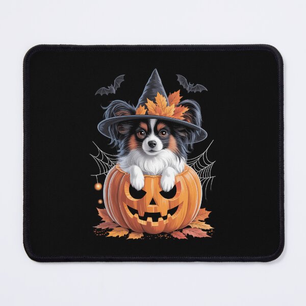 Item preview, Papillon Dog Pumpkin Halloween Thanksgiving designed and sold by PunkNation-Arts.