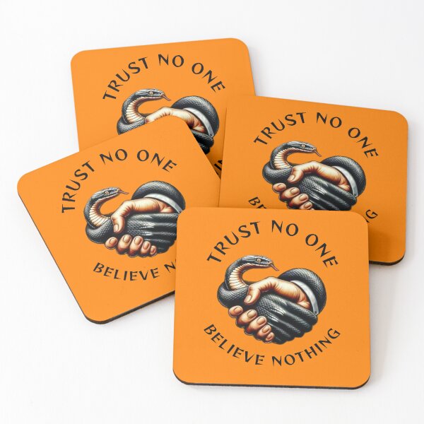 Item preview, Trust No One Believe Nothing designed and sold by Sassysue72.