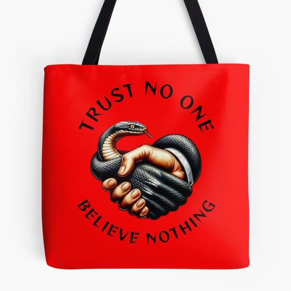 Item preview, Trust No One Believe Nothing designed and sold by Sassysue72.