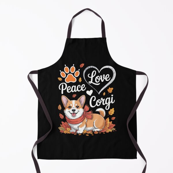 Item preview, Peace Love Corgi Corgi Dog Lover Pumpkin Fall Season designed and sold by PunkNation-Arts.