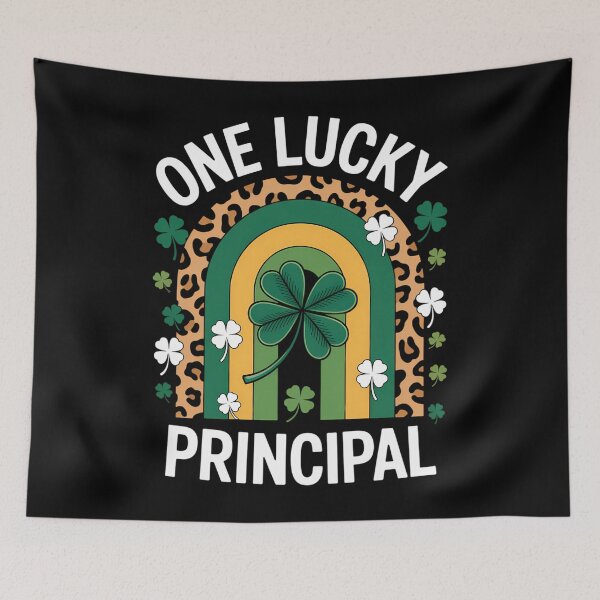 Item preview, One Lucky Principal St Patricks Day For Principals Rainbow designed and sold by PunkNation-Arts.