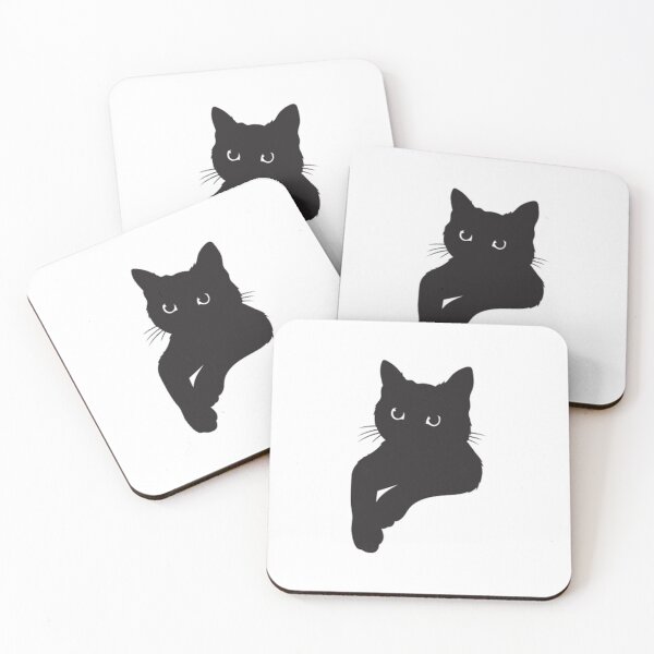 Item preview, Black Cat Pose Funny Pet Animal Lover designed and sold by dal-koz-ar.