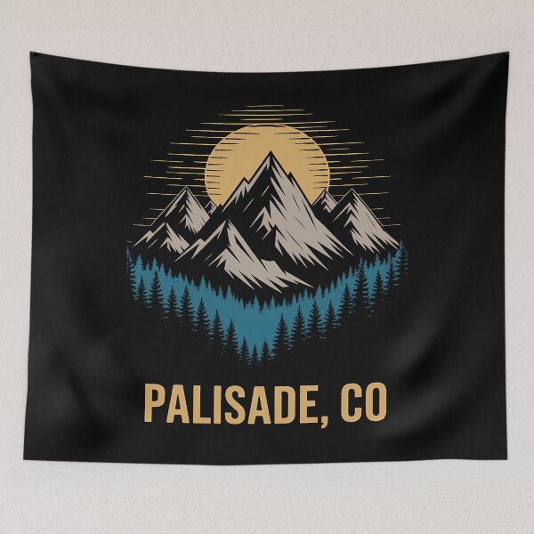 Item preview, Palisade Colorado Mountain Sunset Sunrise CO designed and sold by PunkNation-Arts.