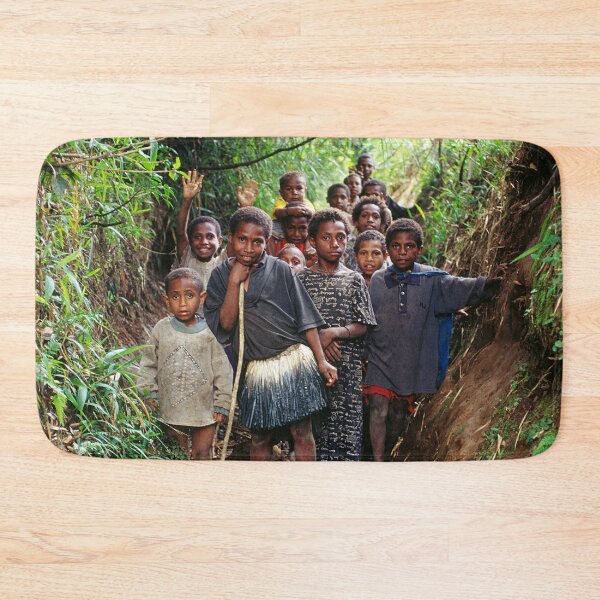 Item preview, Papua New Guinea Children Walking To Their Village designed and sold by DEC02.
