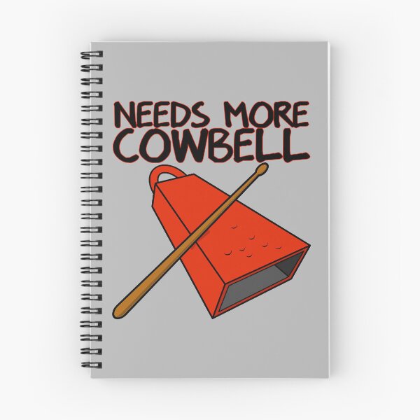 Item preview, Needs More Cowbell designed and sold by Grimstoybox.