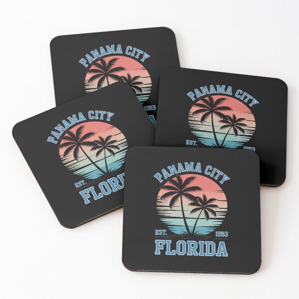 Item preview, Panama City Florida Spring Vacations Beach Palm Trees Summer designed and sold by papertaless.