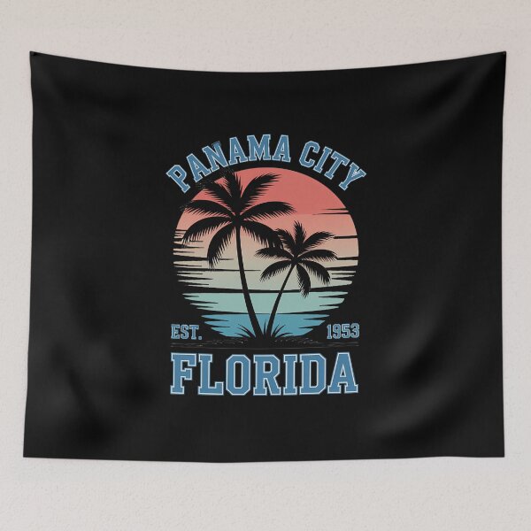 Item preview, Panama City Florida Spring Vacations Beach Palm Trees Summer designed and sold by papertaless.