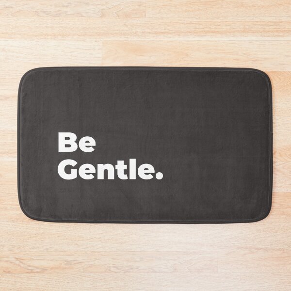 Item preview, Minimalist Relatable Quote “Be Gentle” Black Aesthetic Typography Design designed and sold by diahsariw.