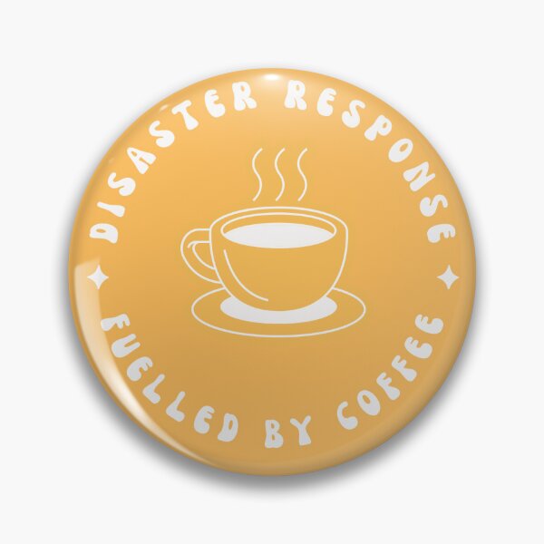 Item preview, Disaster Response Fuelled by coffee - Yellow designed and sold by MitigationZone.
