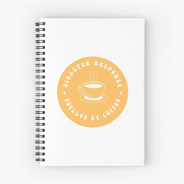 Item preview, Disaster Response Fuelled by coffee - Yellow designed and sold by MitigationZone.