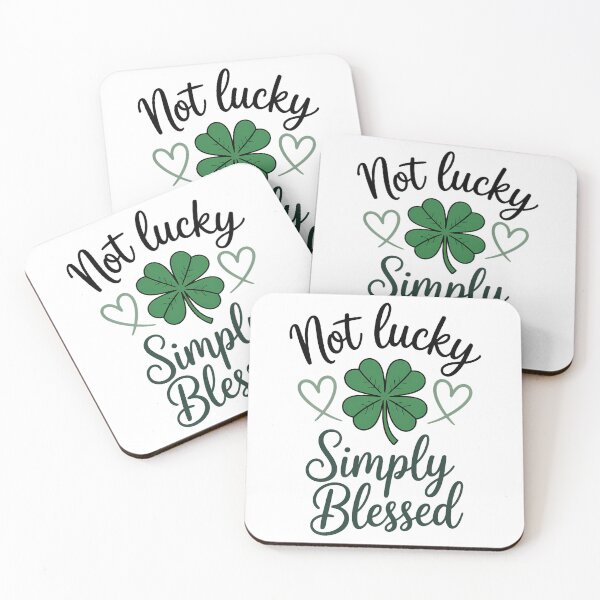 Item preview, Not Lucky Just Blessed St Patrick's Day designed and sold by papertaless.