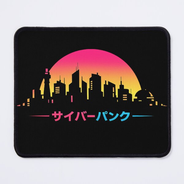 Item preview, Cyberpunk City Sunset Skyline – Retro Futuristic Japanese Neon Aesthetic designed and sold by JonelCrafts.