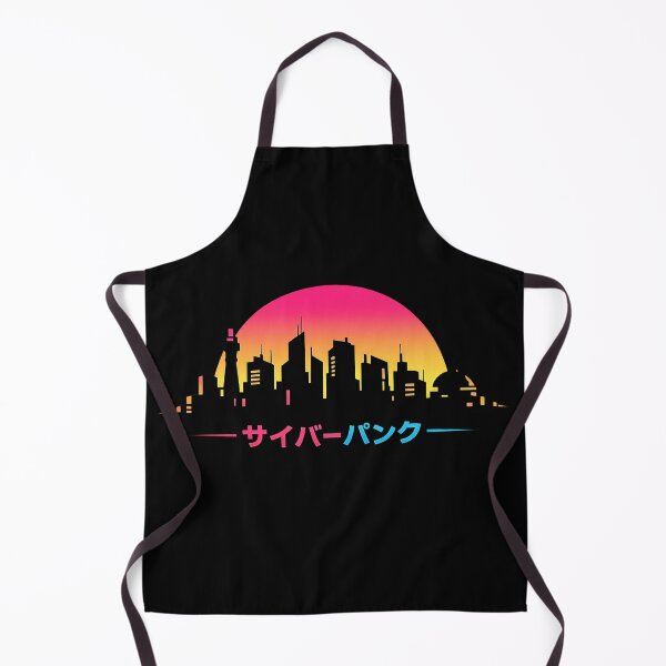 Item preview, Cyberpunk City Sunset Skyline – Retro Futuristic Japanese Neon Aesthetic designed and sold by JonelCrafts.