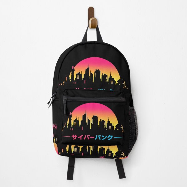 Item preview, Cyberpunk City Sunset Skyline – Retro Futuristic Japanese Neon Aesthetic designed and sold by JonelCrafts.