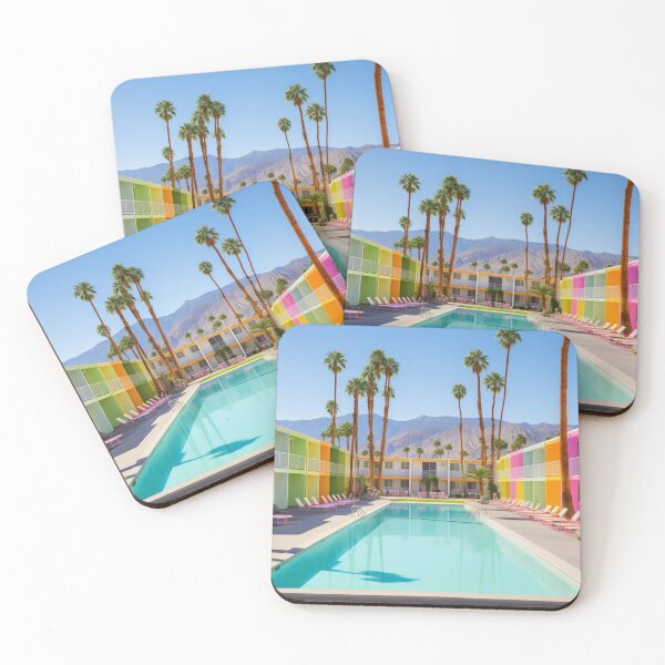 Item preview, Palm Springs Rainbow Hotel designed and sold by DreamerBot.
