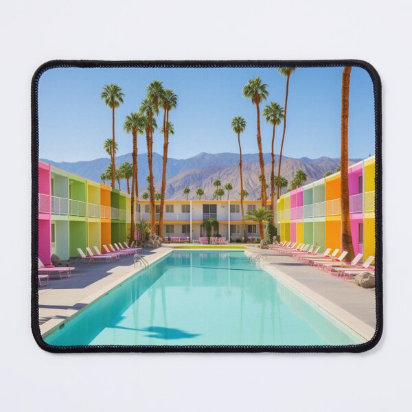 Item preview, Palm Springs Rainbow Hotel designed and sold by DreamerBot.