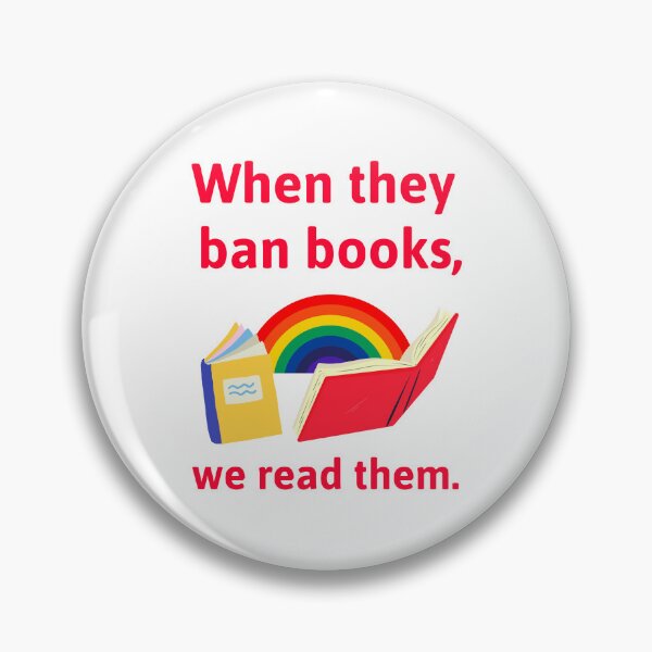 Item preview, When they ban books, we read them. designed and sold by Rachel the Artist .