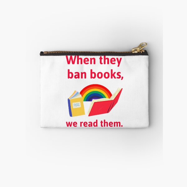 Item preview, When they ban books, we read them. designed and sold by Rachel the Artist .