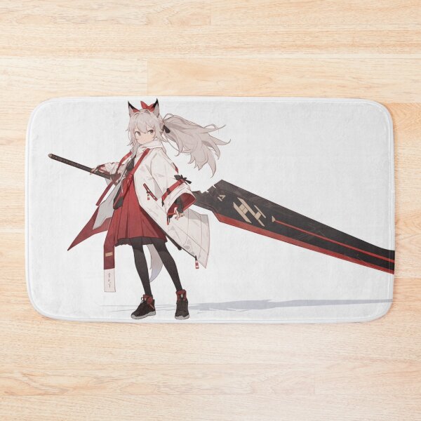 Item preview, Kawaii Warrior Girl with Giant Sword – Minimal Anime Aesthetic designed and sold by EchoWave11.