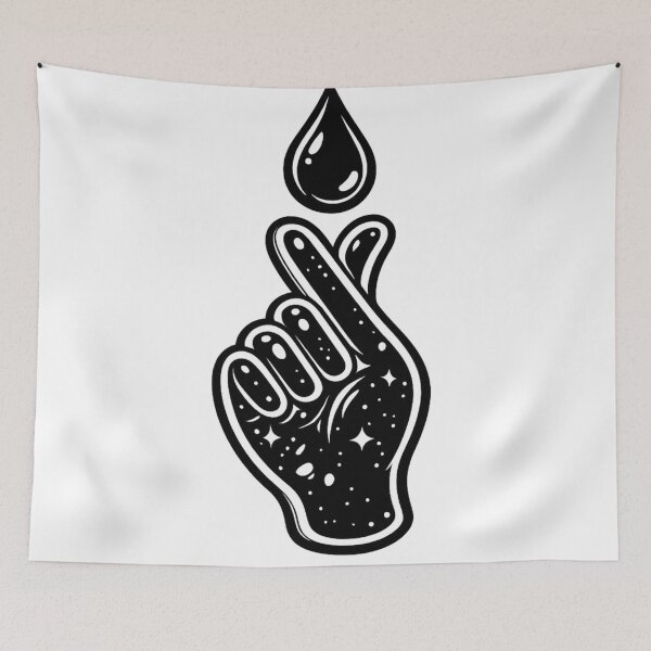 Item preview, Every Drop Matters – Oil Drop Hand Design | Power of a Drop – Energy for the World & Fueling Human Progress designed and sold by thesmilngnature.