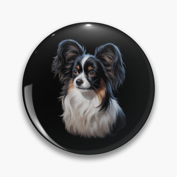 Aperçu de l'œuvre Papillon Chien Motif Pet Art Papillon créée et vendue par papertaless.
