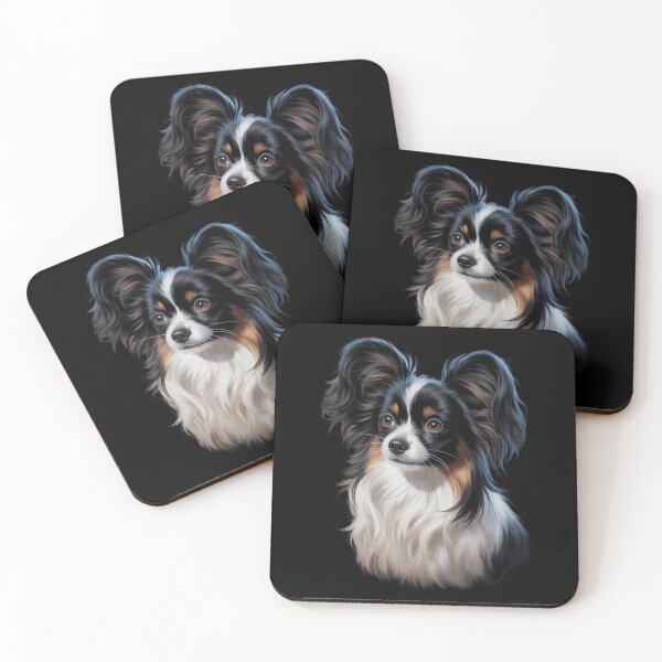Item preview, Papillon Dog Motif Pet Art Papillon designed and sold by papertaless.