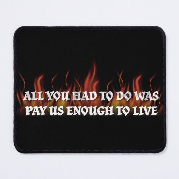 Item preview, Enough to Live designed and sold by Rabidt + Designs.