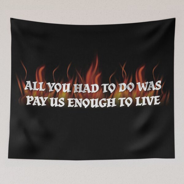 Item preview, Enough to Live designed and sold by Rabidt + Designs.