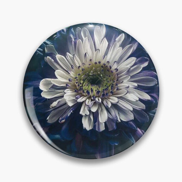 Item preview, Blue and White Daisy Flower designed and sold by Dujosufot.