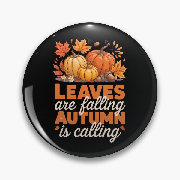 Item preview, Leaves are Falling Autumn is Calling Fall Pumpkin designed and sold by papertaless.