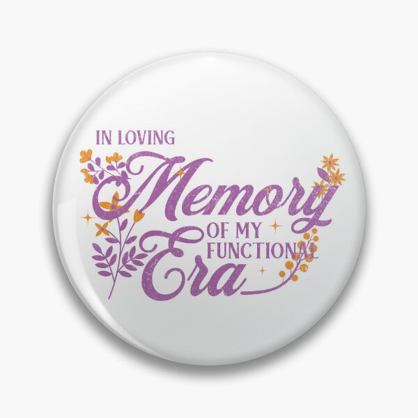 Item preview, Funny Chronic Illness Shirt In Memory of functional era Invisible Illness spoonie life mental health grief tee designed and sold by RealLifeMerchies.