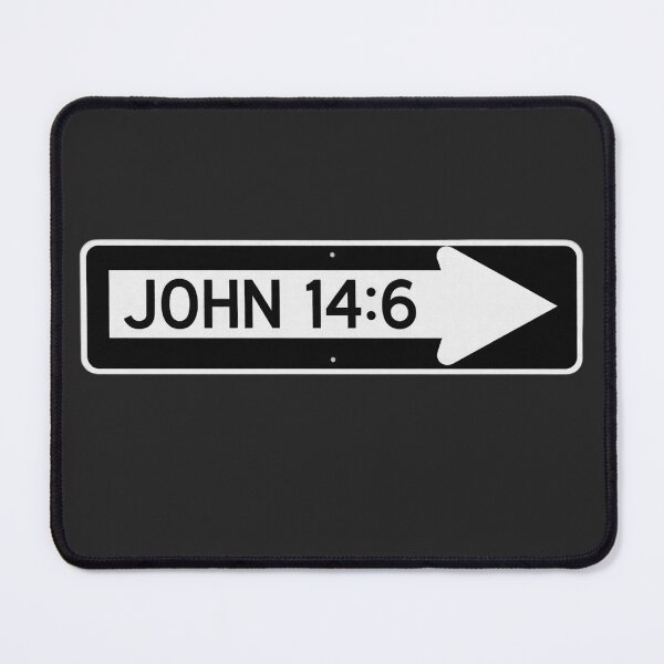 Item preview, John 14:6 KJV Sticker designed and sold by CoachEkong.