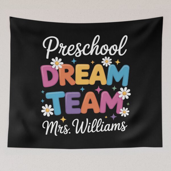 Item preview, Personalized Preschool Teacher Back to School Teacher Pre-K Teacher Team designed and sold by papertaless.