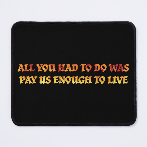 Item preview, Enough to Live designed and sold by Rabidt + Designs.