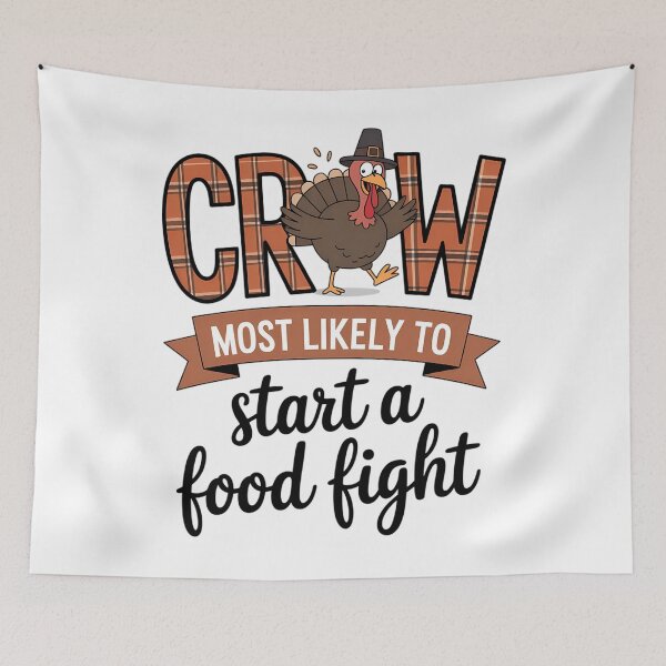 Item preview, Personalized Thanksgiving Crew Most Likely to Thanksgiving designed and sold by papertaless.