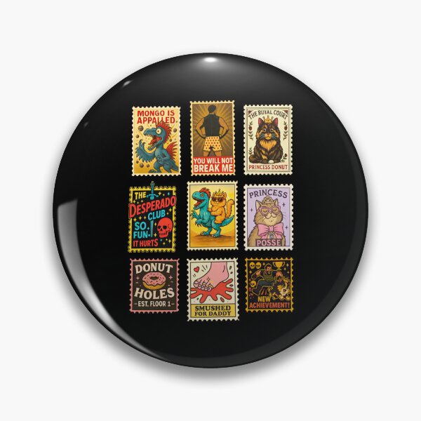 Item preview, Dungeon Crawler Carl, Vintage Stamp, Sci-Fi Book Lover, The Desperado Club, Princess Donut designed and sold by Frizz-Nie.