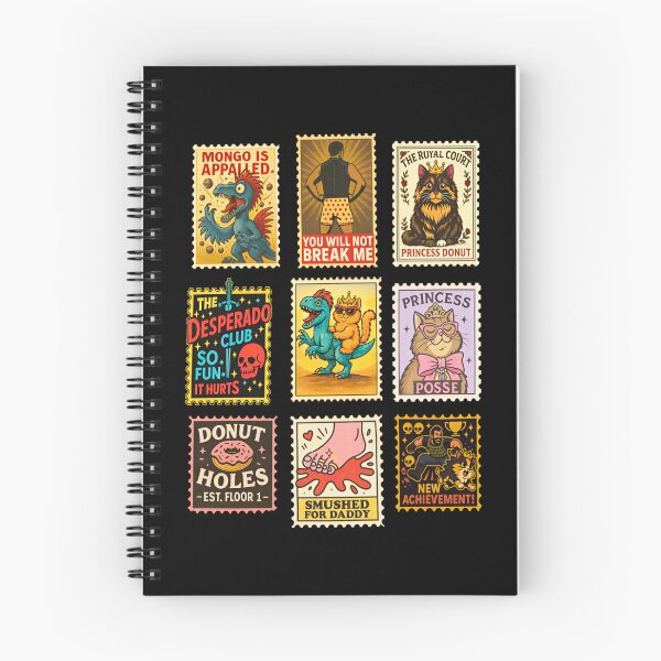 Item preview, Dungeon Crawler Carl, Vintage Stamp, Sci-Fi Book Lover, The Desperado Club, Princess Donut designed and sold by Frizz-Nie.