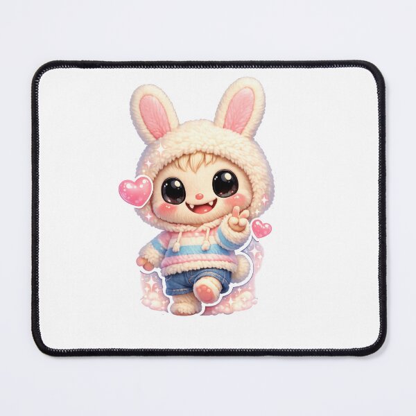 Item preview, Cute Kawaii Labubu Bunny designed and sold by Art Shadow.