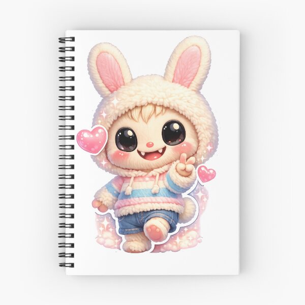 Item preview, Cute Kawaii Labubu Bunny designed and sold by Art Shadow.