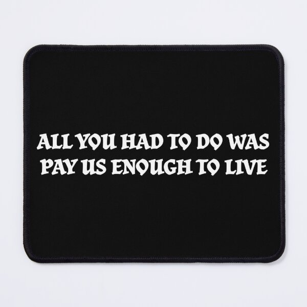Item preview, Enough to Live designed and sold by Rabidt + Designs.