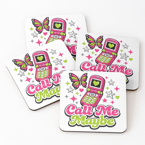 Item preview, Call Me Maybe — Y2K Flip Phone Butterfly Retro 2000s Graphic Tee designed and sold by HobsS.