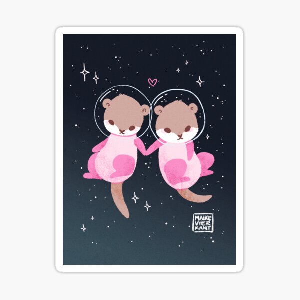 Item preview, Space Otters designed and sold by Vierkant.